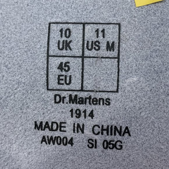 Sold - Rare Dr. Martens 1914 White Boots Size 10UK - Picture 6 of 7